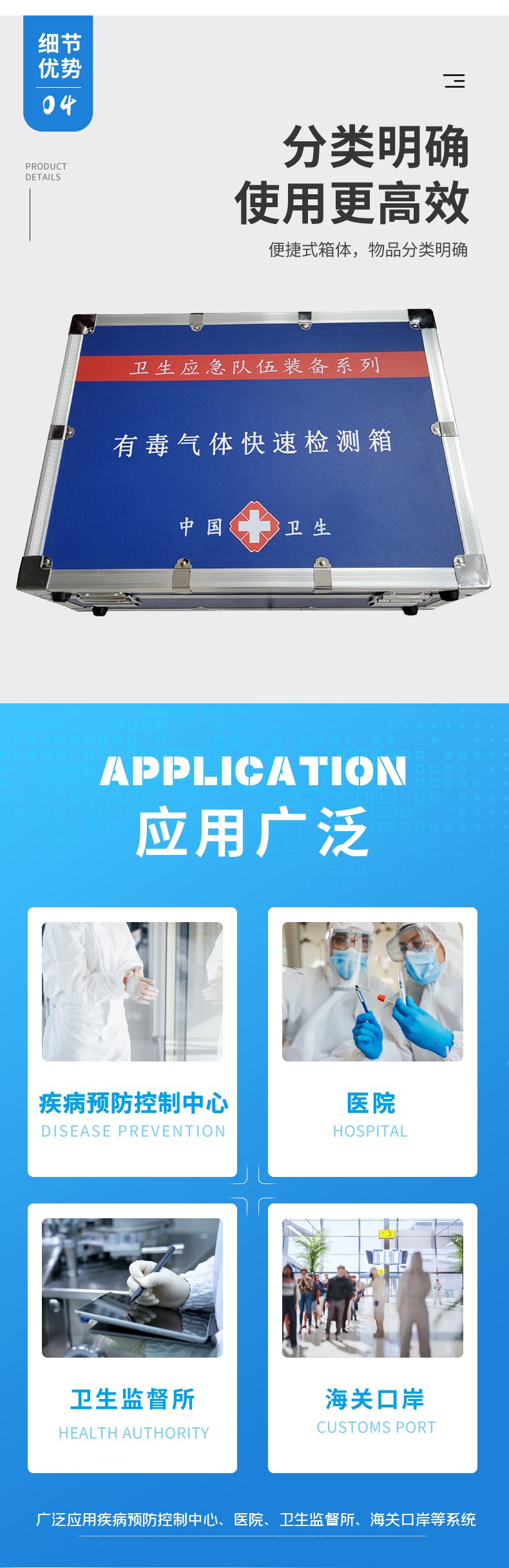 有毒氣體快速檢測(cè)箱
